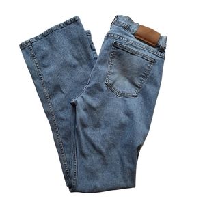 Vintage 90s DKNY light wash bootcut denim jeans